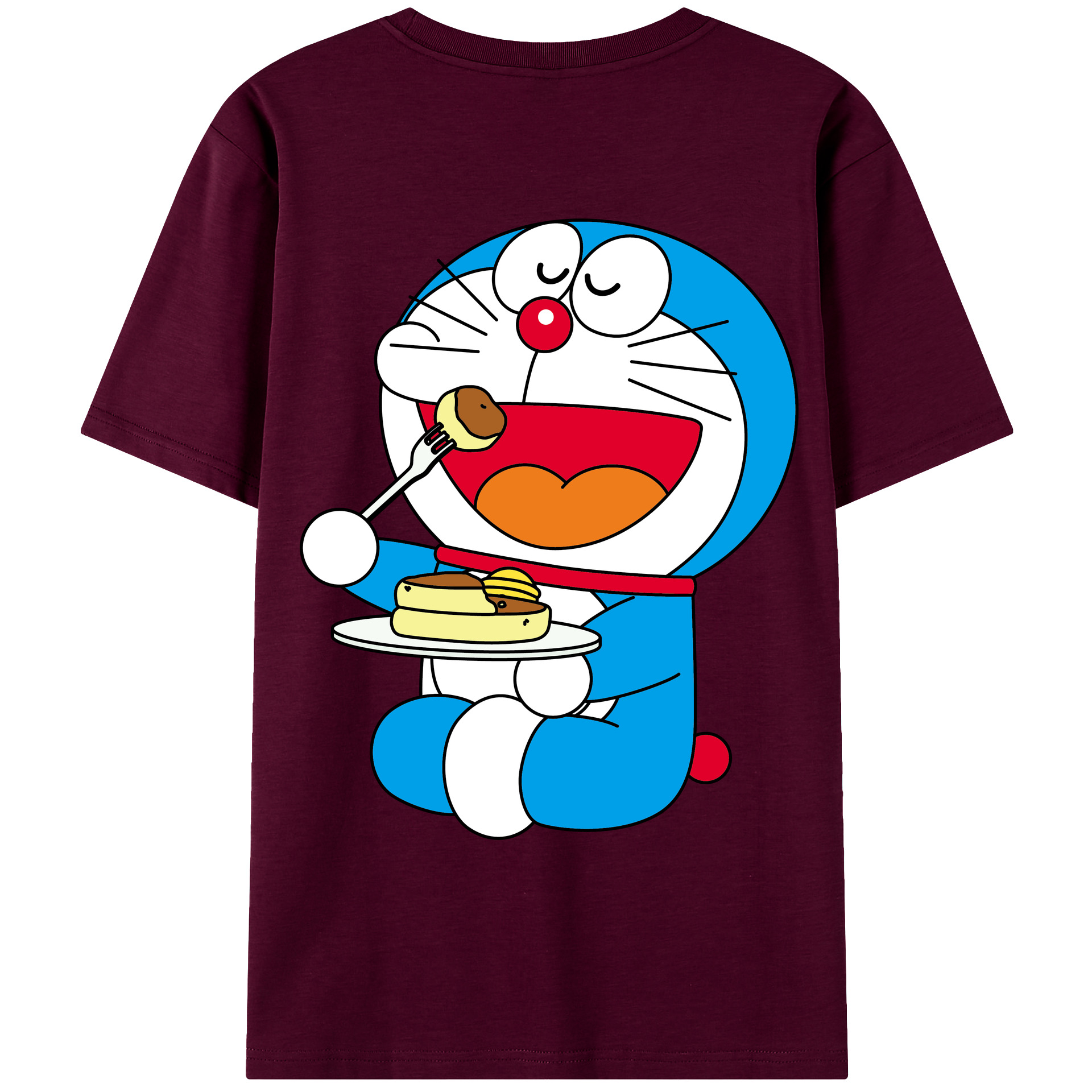 （画像用） ドラえもん Doraemon レディース半袖Tシャツ(バックプリント)